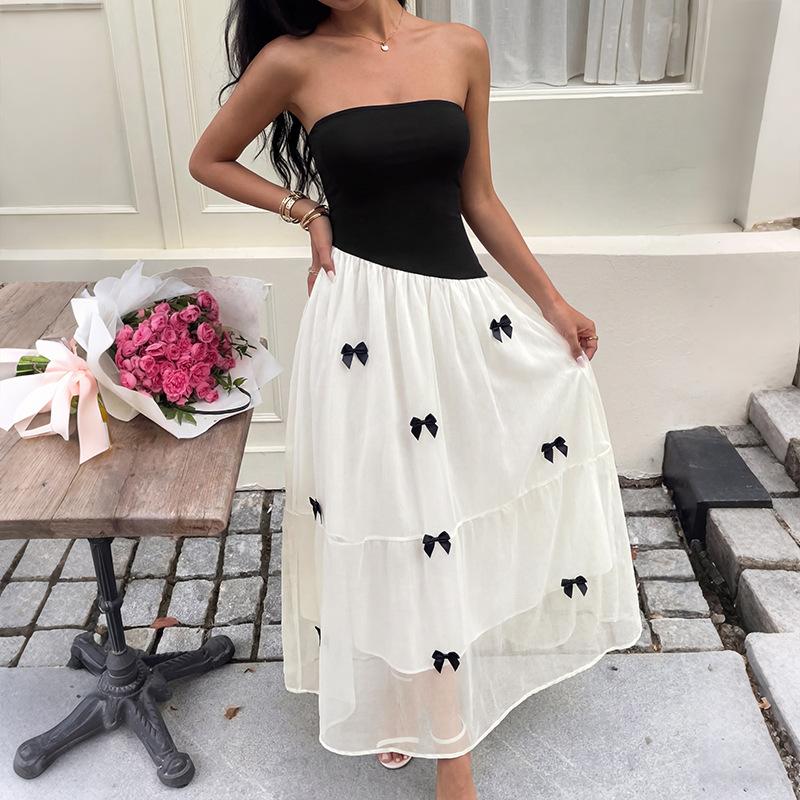 Women s Fashion Summer Spring Sleeveless High Waist Casual Dresses S