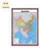 Dikewei 2020 New Edition Framed China and World Map Set