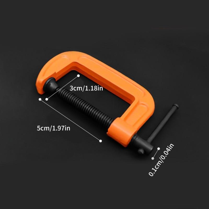 Adjustable 2 in G Clamp For Home Projects durablity Corrosion Construction