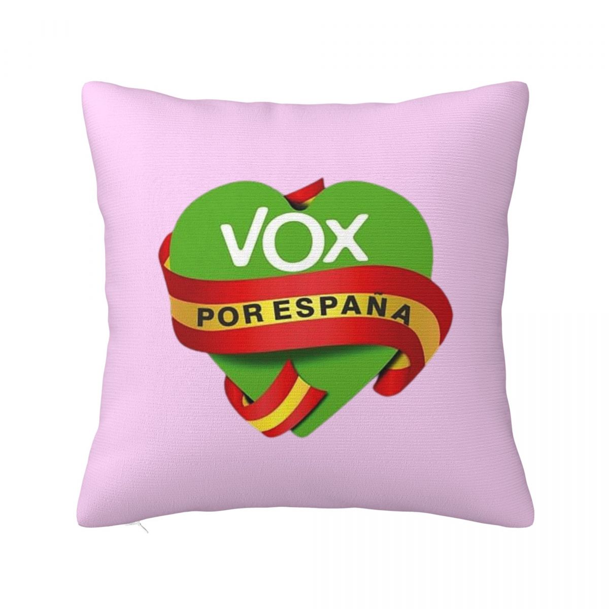Espana Vox Logo Spain Political Party Spanish  Square Pillowcase Cushion Cover Pillow Case Throw Pillow Cover for Home Bedroom 12x12Inch