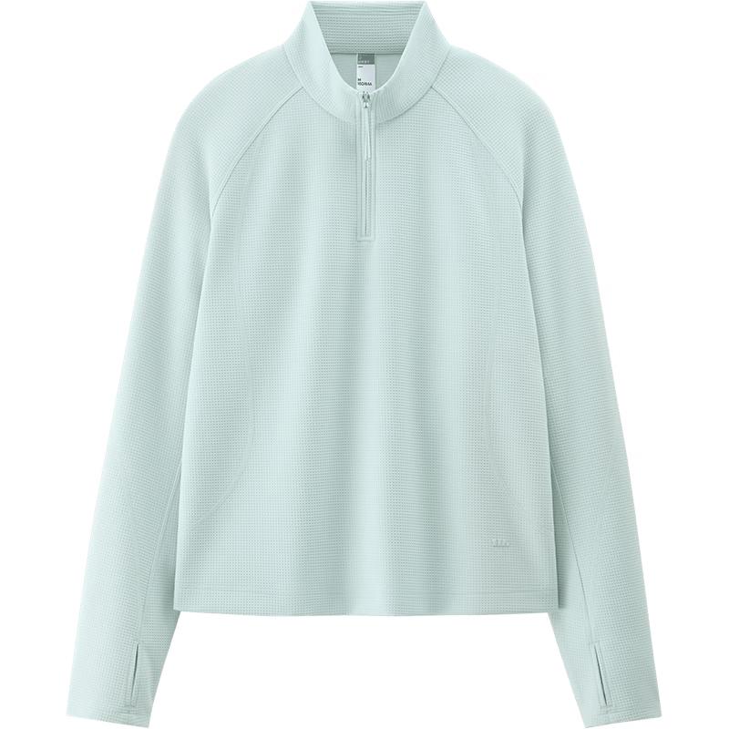 

Beneunder Women s Half-Zip Quick-Dry Hooded Sweatshirt DR017 M