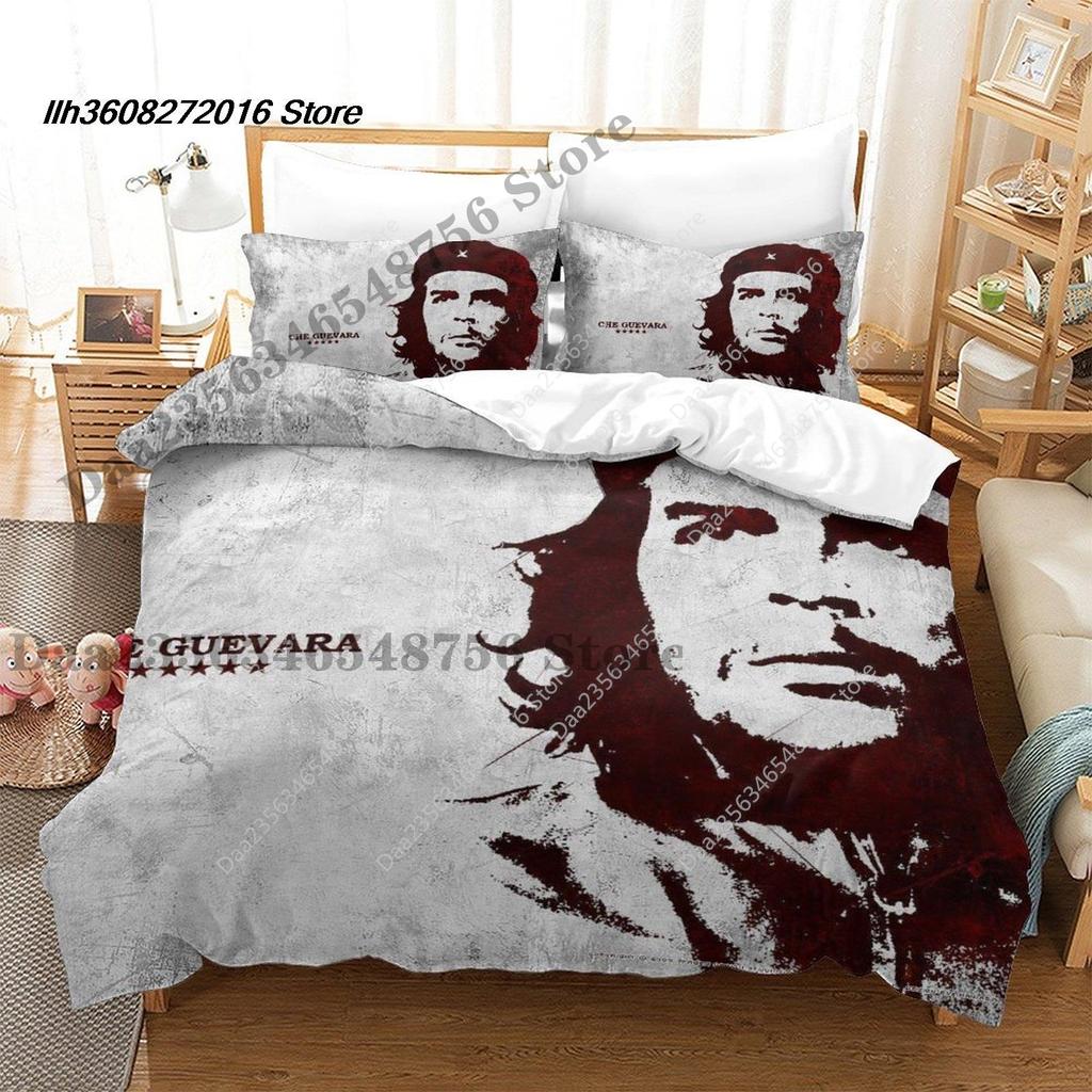 Přikrývka Nová sada povlečení Che Guevara Jednolůžko Twin Plné Královna Král Velikost Postele Aldult Dětský Pokoj s 3D potiskem Anime Postel