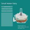 Transparent Aquarium Fish Tank Filter Portable Aquarium Accessories  for Small Aquariums