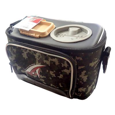 Taka Sangyo Mountain Stream Creel II with Bait Box, 813-K, Green, Medium