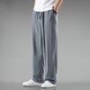 Pantalones Casuales de Lino de Lujo Ligero para Hombre Vonsrman - Estilo Chino, Otoño, Corte Holgado, Talla Grande, Corte Recto