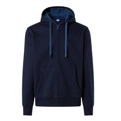 North Sails Logo Zip-Up Hoodie
