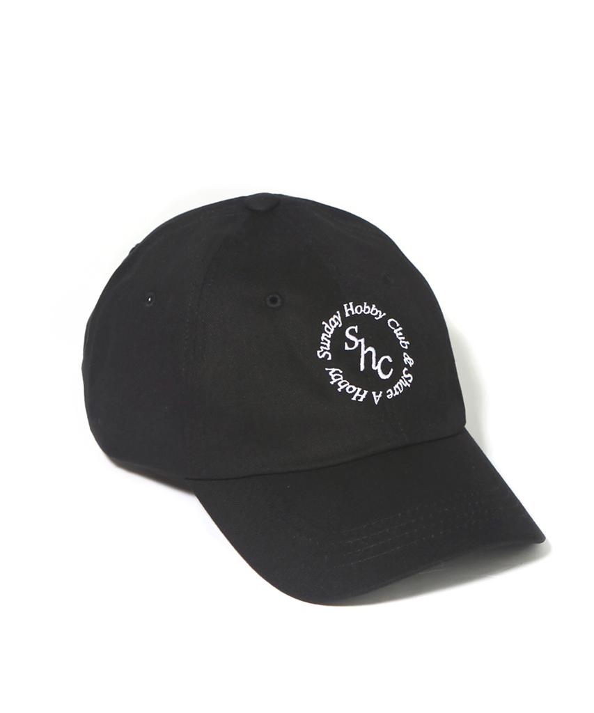 SUNDAY HOBBY CLUB Shc Circle Logo Curve Cap - Black