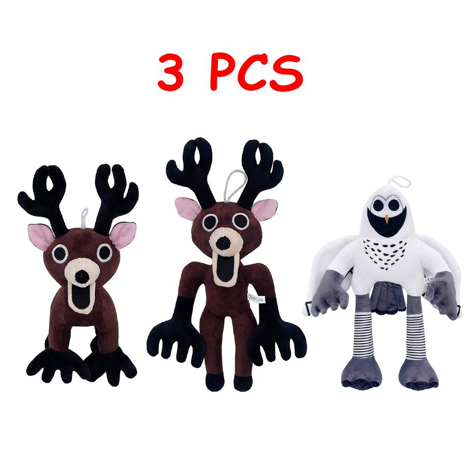 New 99 Nights In The Forest Deer 30CM Plush Toys Movie Stuffed Animals Deer Toy Fans Birthday Gifts Toys for Kids Gifts