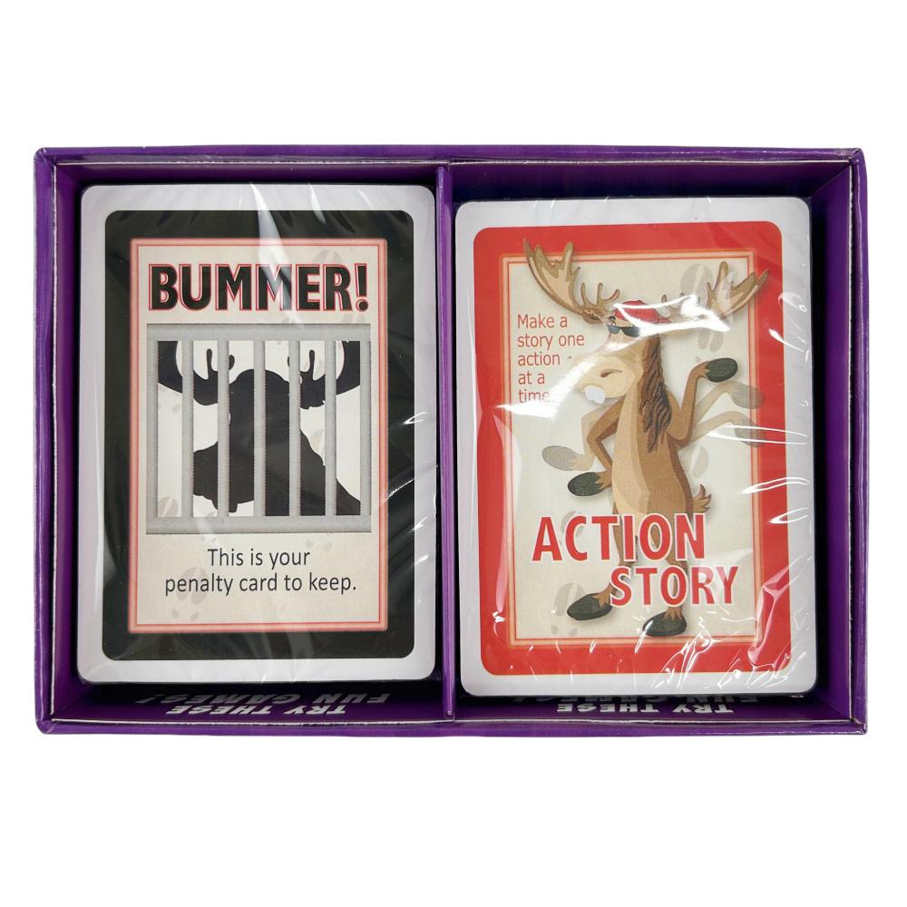 Gioco di Carte Moose Master Gioco di Carte Casual per Feste Gioco di Carte da Tavolo per Feste Folli per Tutte le Età