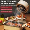 Hotte de Comptoir Hotte de Cuisine Succion Réglable Absorbe les Fumées d'Huile Extracteur Extracteur pour Barbecue Intérieur H0O3