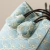 Tea Set Storage Bag Chinese Style Thickened Multi-Functional Teapot Cloth Pouch Protective Portable for Holiday Trips