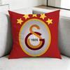 Galatasaray SK s Logo Quadratisch Beidseitig bedruckt Kissenbezug Schlafzimmer Nachttischkissen Sofakissenbezug Geschenk