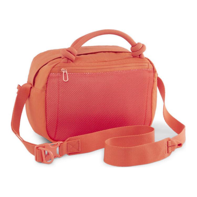 New PUMA Polyamide With Nylon Shoulder Bag, Crossbody Bag Unisex Orange 090396-09