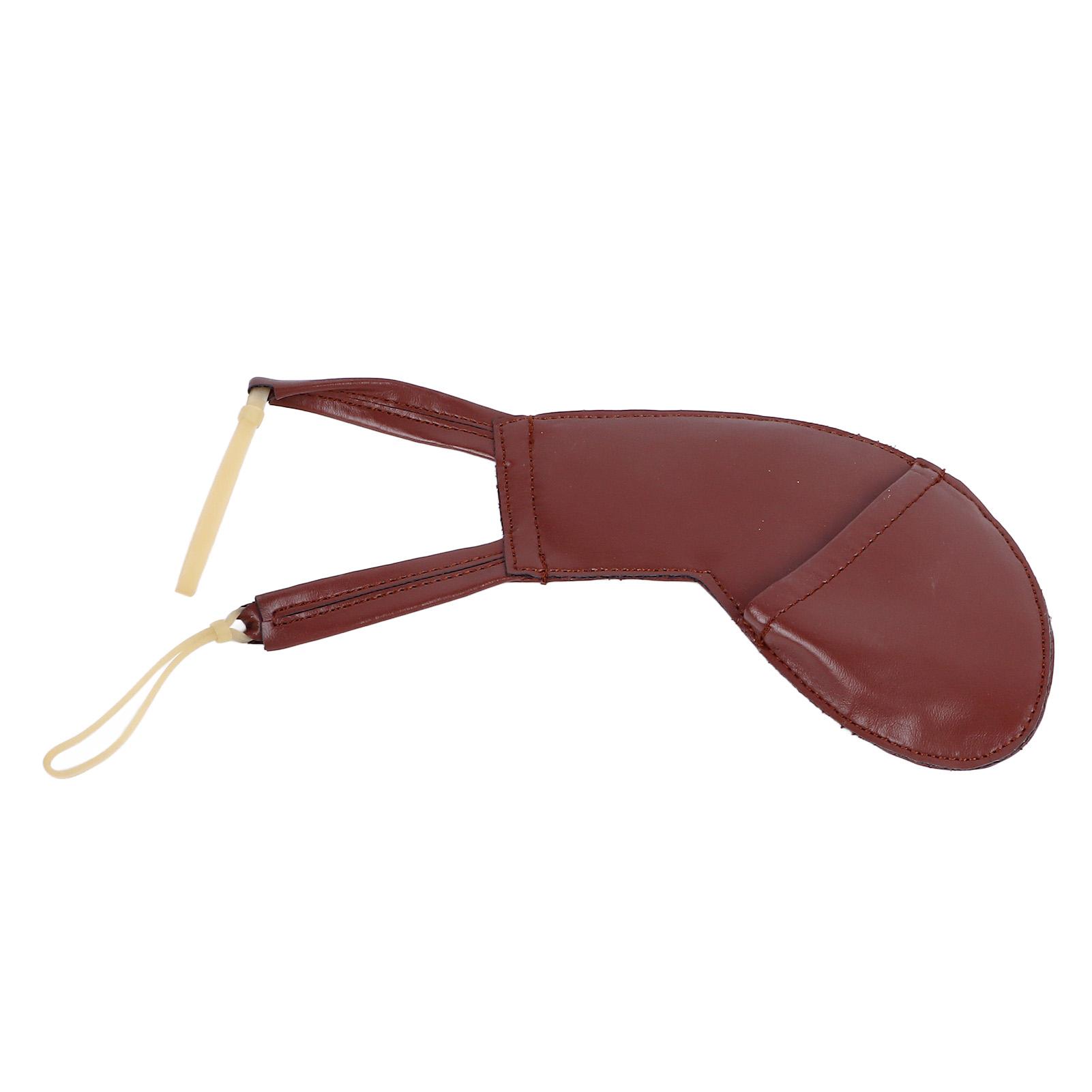 

Подушка для плечевого упора скрипки Ручной работы Мягкая овчина Покрытие для подбородника скрипки для практики Коричневый 12 14