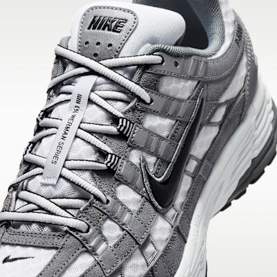 Nike P-6000 White Metallic Cool Grey Black