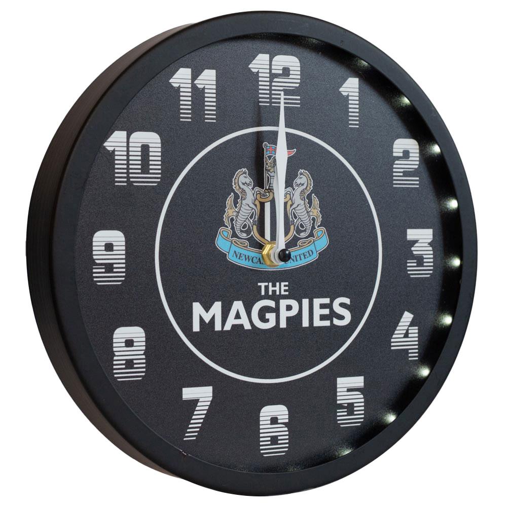 Newcastle United FC The Magpies LED Wall Clock