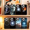 S-Stargate Atlantis Coque de téléphone pour iPhone 17,16,15,14,13,12,11 Plus,Pro Max,XS,Housse Colorée Argentée Noire