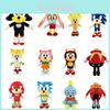 Sonic Plüschtier, weiche Stoffpuppe, niedliches Design, flauschiger Stil, Schlafzimmerdekoration