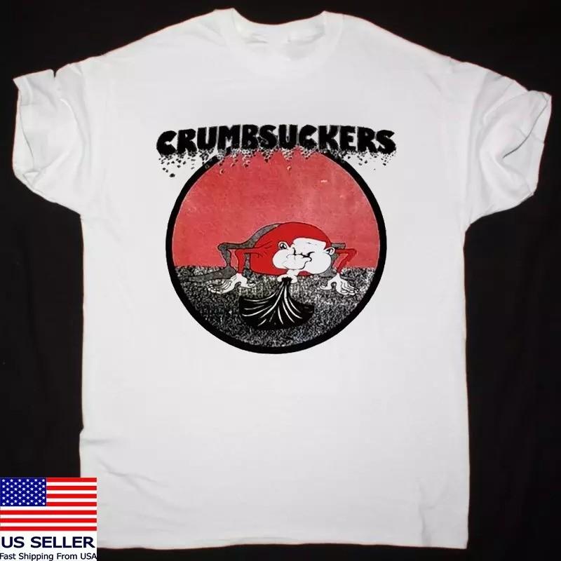 CRUMBSUCKERS Band Gift For Fan Cotton White T Shirt Full Size S-5XL Unisex T-Shirt XXL
