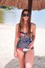 One-piece swimsuit plus size monokini colorful underwire One-piece swimsuit plus size monokini colorful sexy XS