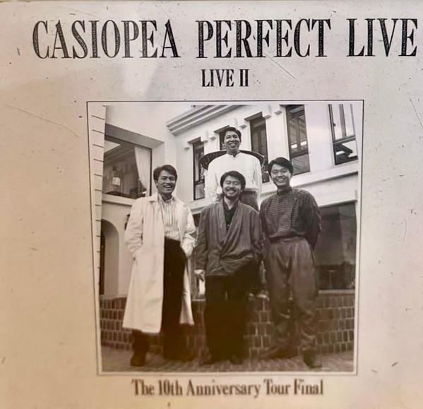 

CD CASIOPEA - Casiopea Perfect Live II 48XA1678PROMO Alfa 1989 Japan Jazz Used