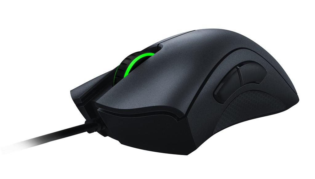 Razer DeathAdder Základní herní myš Drátová 5 tlačítek 6400 DPI Optický snímač Ergonomický tvar Nová verze firmwaru Autorizovaný distributor
