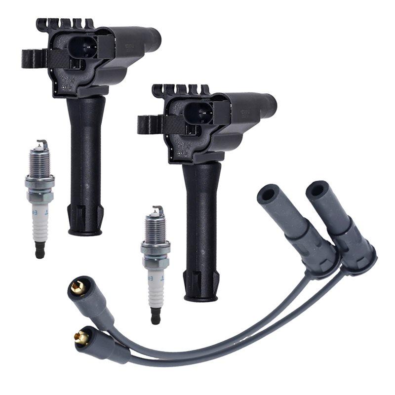 Ignition Coil Spark Plug Wires Kit For MG GT 3SW For MG3 For MG5 ROEWE 350 360 E550 BAOJUN 330 ZOTYE T600 X7