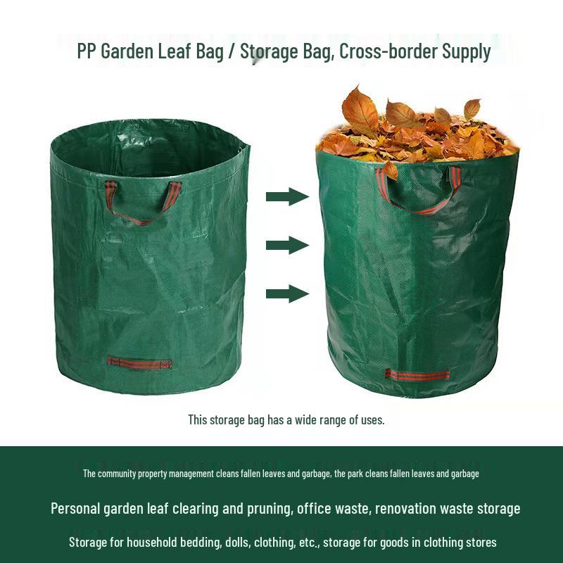 Cross-Border Corrosion-Resistant Large Capacity Fallen Leaves Compost and Storage Bag