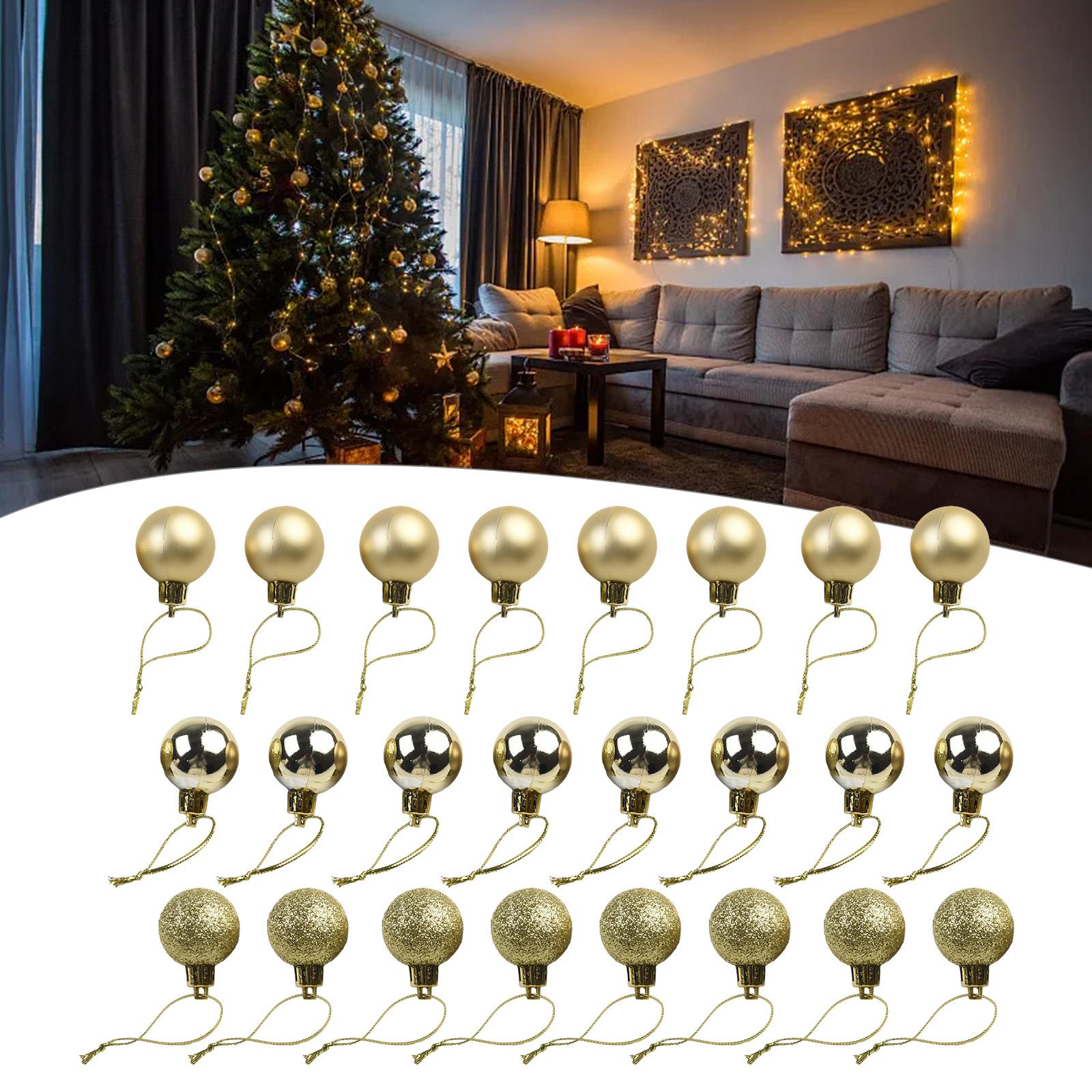 

Beautiful Christmas Decoration Decoration Balls Christmas Balls Parts Replacement Accessories Gold/silver/red/blue золотой