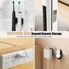 Magnetic Remote Control Holder Self-Adhesive Remote Control Storage Hook No-Drill Wall Mount Remote Storage Hook for Ceramic Tiles Glass Wood