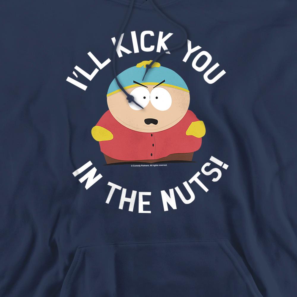 South Park Unisex Adult Kick You In The Nuts Hoodie
