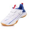 Professional badminton shoes men's volleyball shoes women's rotating buckle table tennis shoes non-slip wear-resistant tennis training shoes sports