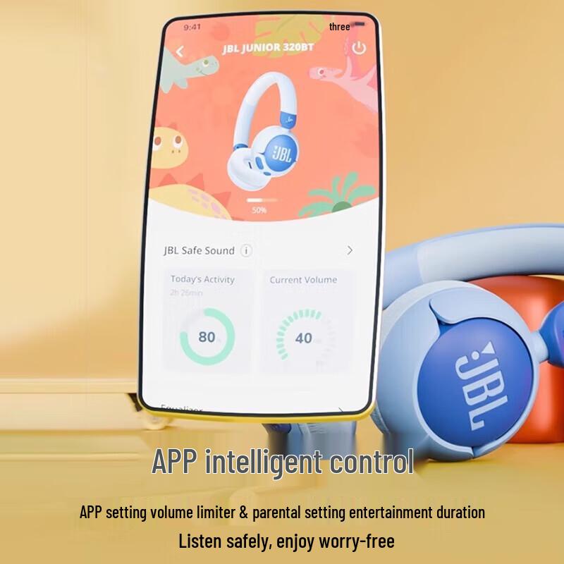 JBL JR320BT Kids Wireless Bluetooth Headphones