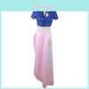 Stunning One Piece Nico Robin Skirt Anime Cosplay Costume Halloween Tops Decorated Ideal For Video Shoots And Festivals.