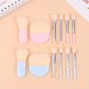 6Pcs Mini Travel Makeup Brushes Set Soft Concealer Brush Beauty Foundation Eye Shadow Tool Eyelash Brush Cosmetic Tools With Box