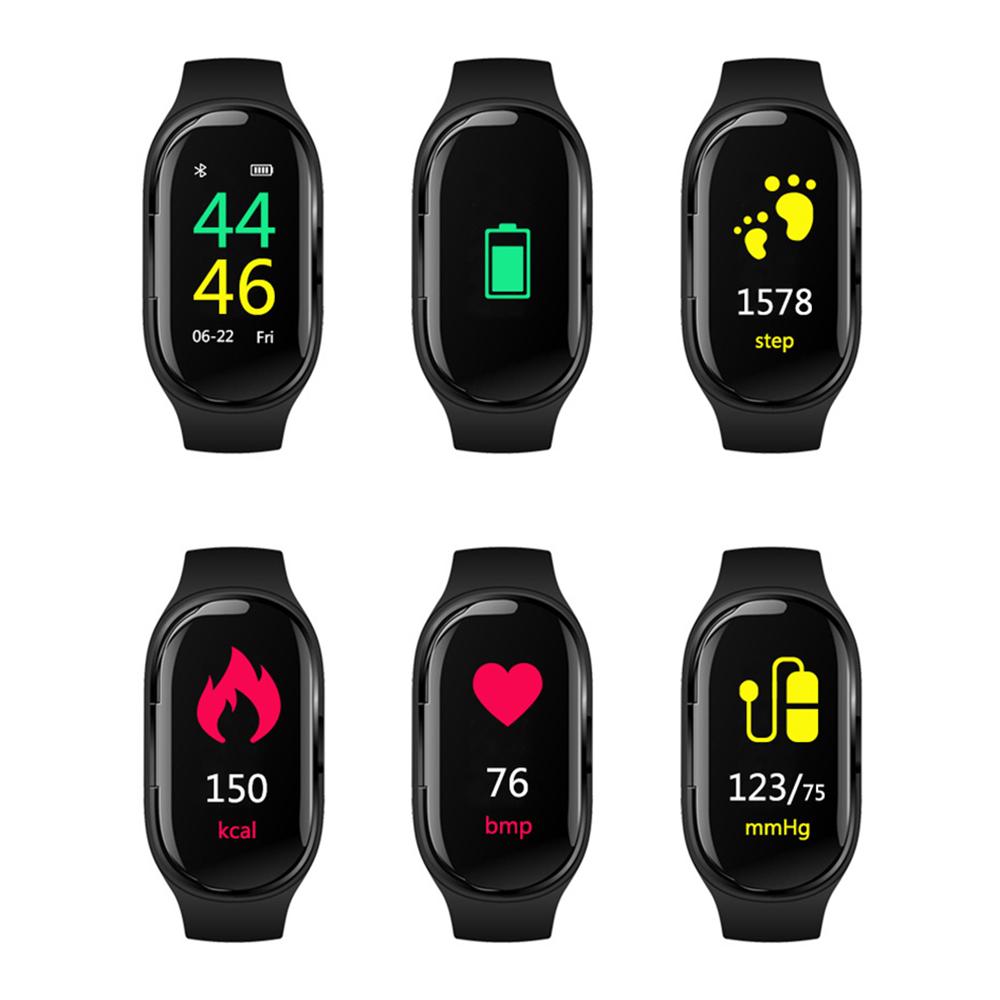 M1 Smart Bracelet TWS Headphone 2-in-1 