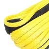 Synthetic Winch Rope 15M ,Synthetic Fiber, Heavy Duty Vehicles Towing , Durable Belt Strap