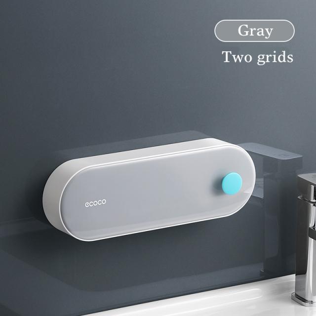 Nástěnný držák na mýdlo Magnetický držák na mýdlo Odkapávač na vodu Toaleta Koupelna Sprcha Nádobka na mýdlo