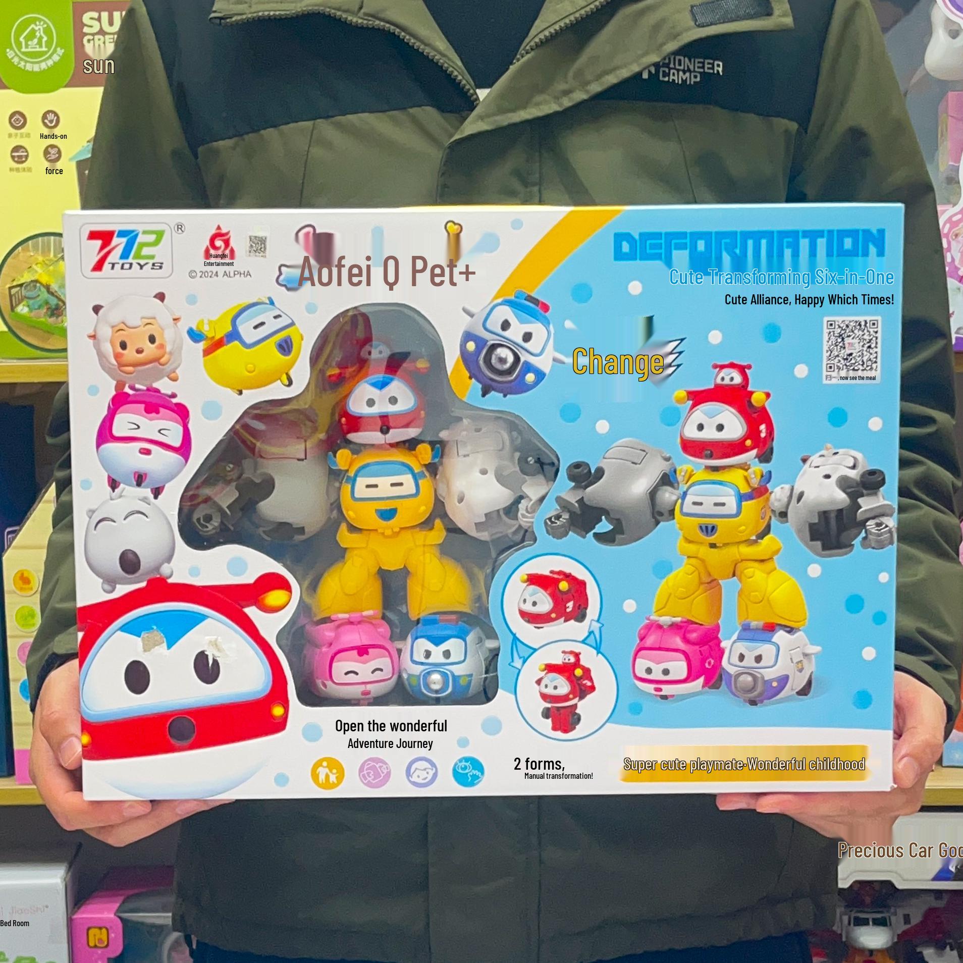 Суперкрылья Джетт и Астра: Трансформирующиеся образовательные роботы-игрушки для детей