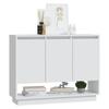 Sideboard White 97 X 31 X 75 Cm Engineered Wood