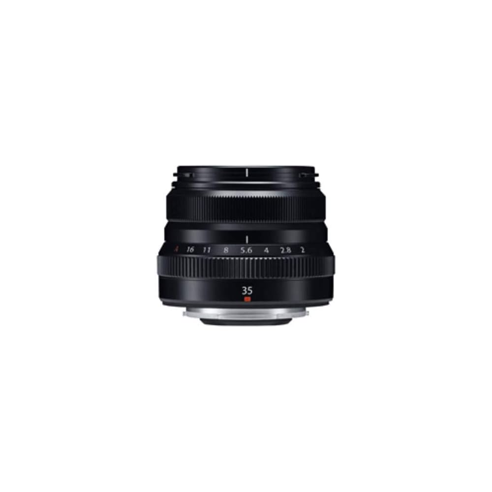 Fujifilm X-series Interchangeable Lens, Fujinon Fixed Focal Length, Standard, Compact, 35mm F/2, Dustproof, Splashproof, Low Temperature Resistant, Ap