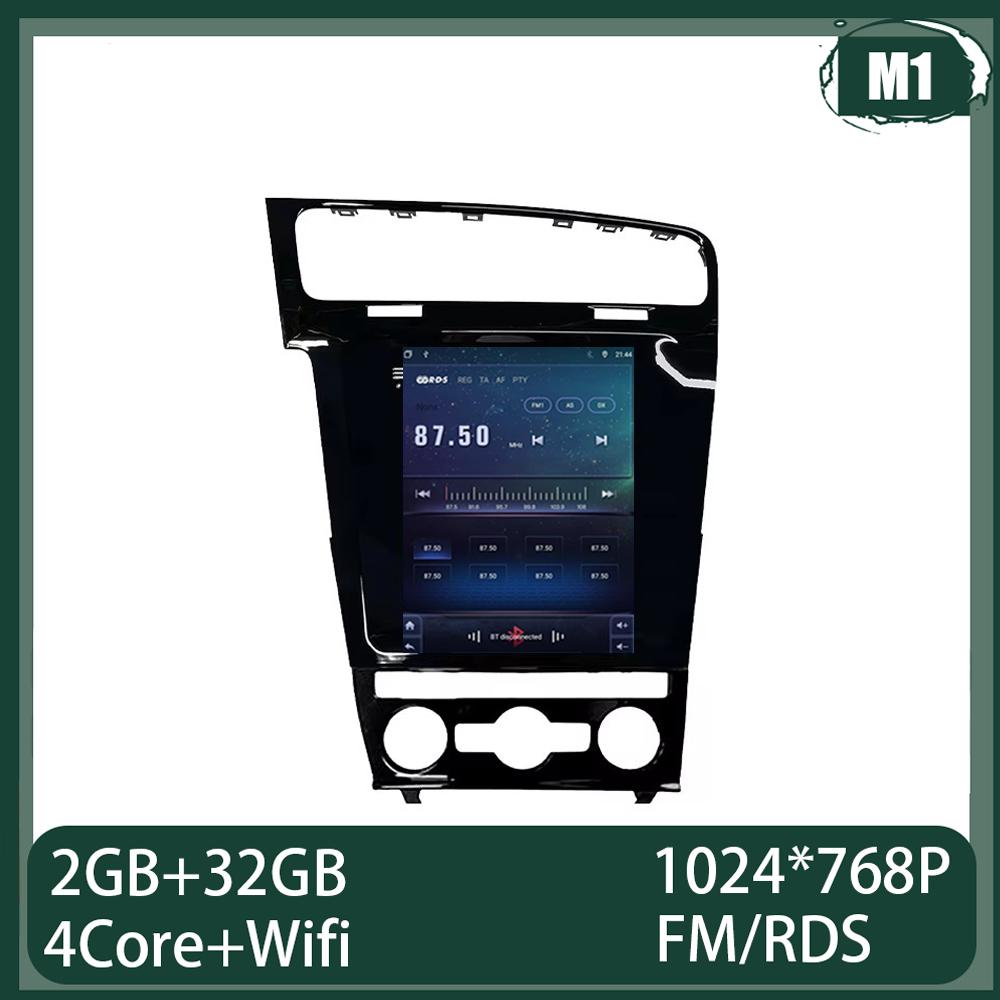 

9.7 inch Android 14 Car Radio For VW Volkswagen Golf 7 2013-2019 4G Wireless CarPlay Multimedia Player GPS Android Auto 2 din