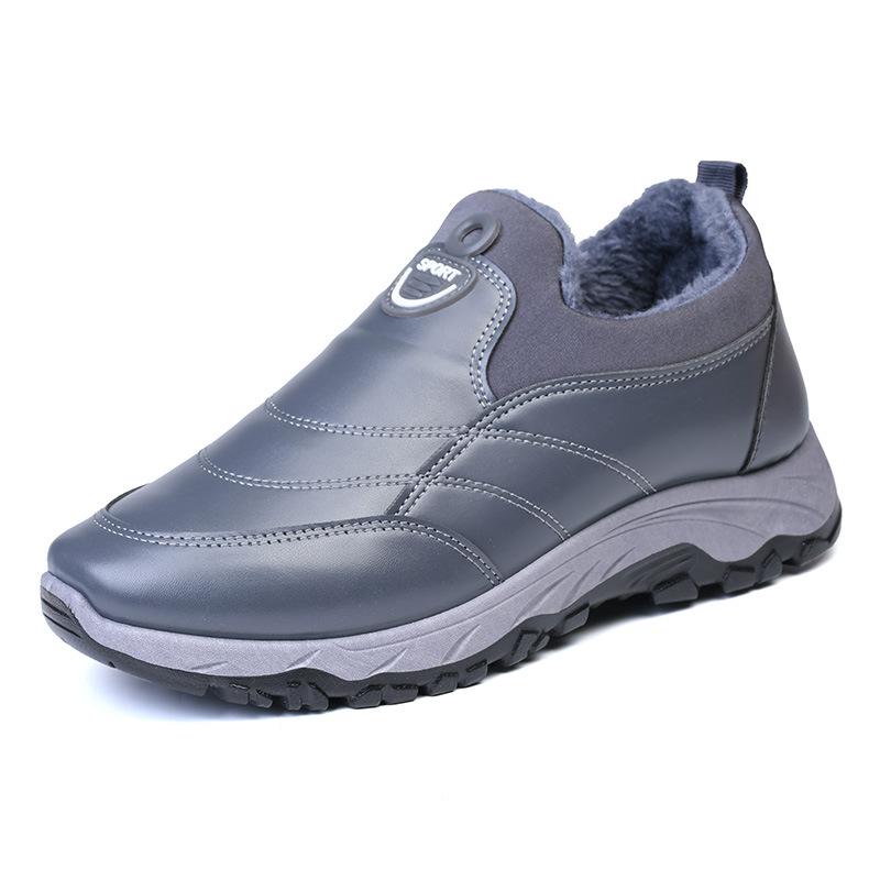 Men's Fashionable Winter Thick and Warm Snow Boots Outdoor Casual Shoes
