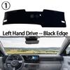 Anti-UV Mat Sunshade Dashmat Carpet Dash Dashboard Cover Pad  Car Accessories for Hyundai Kona 2023 2024 2025 Electric Hybrid EV