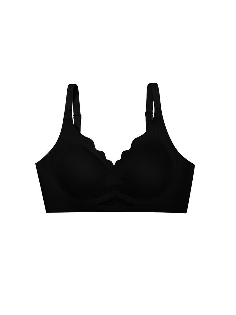 Soft support pull-up support seamless underwear women's small breasts gather and show large breasts Adjustment bra