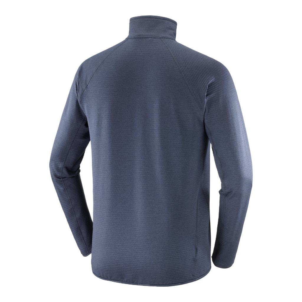 SALOMON Essential Lightwarm Pleated High Neck Comfortable Versatile Sweatshirt Men Tops C26459