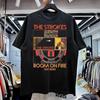The Strokes Room On Fire Black Unisex T Shirt Remake Men Women S5XL