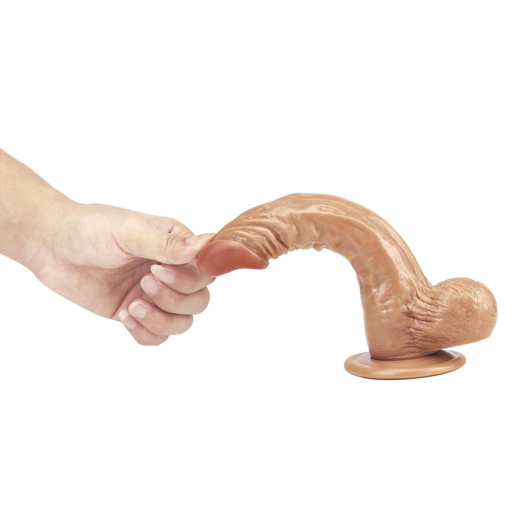 Brown Dildo Porn Oversized Sex Toy Artificial Female Dildo Masturbation G-spot Orgasm Simulated Sex Shop Adult Products