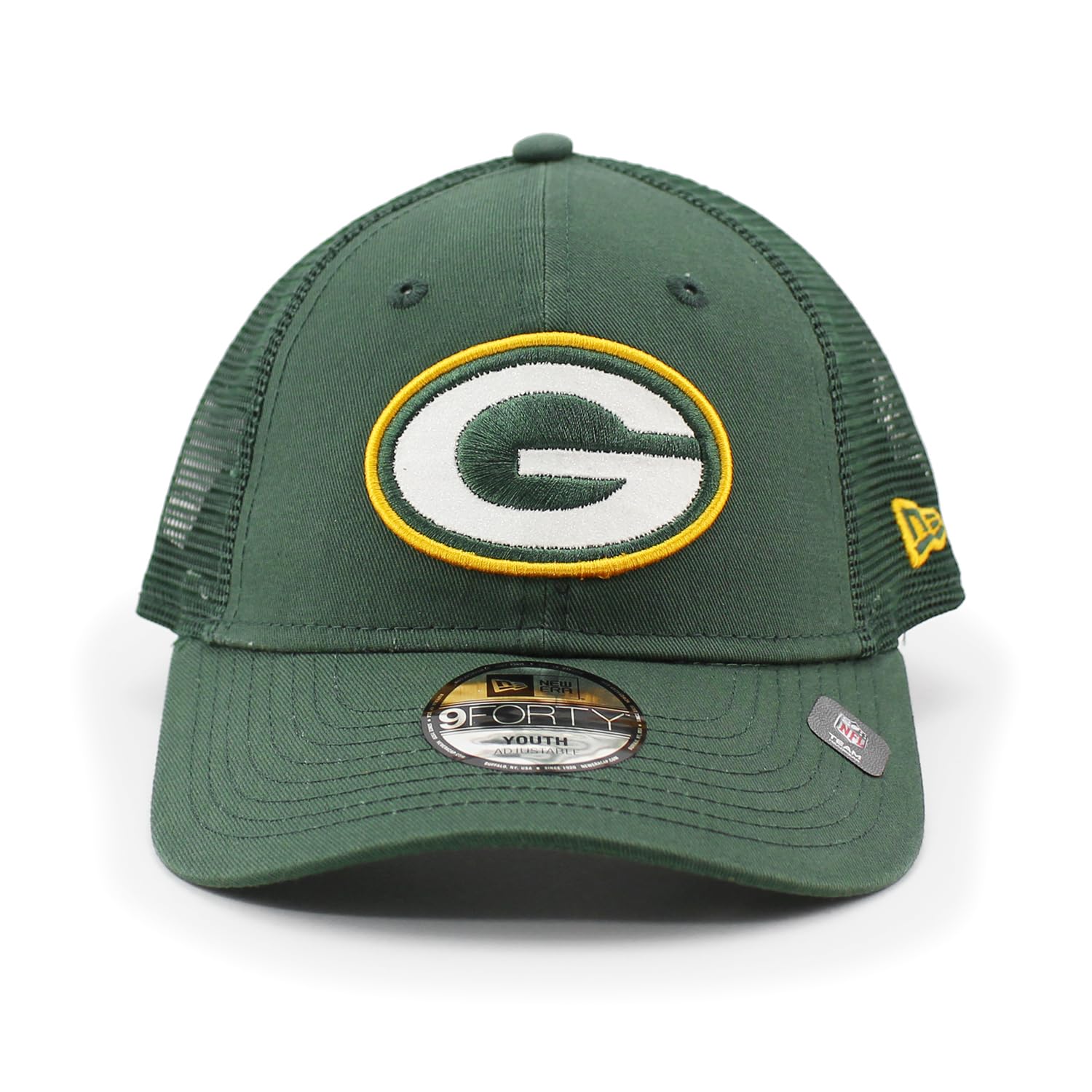 

[New Era] Детская кепка 9FORTY Green Bay Packers YOUTH NFL SNAPBACK MESH CAP ЗЕЛЕНАЯ GREEN BAY PACKERS [Б/У]