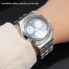 17 19 20 21 23mm cinturino solido in acciaio inossidabile per orologi Swatch YCS YAS YGS IRONY YGS749 Braccialetto da polso di ricambio da uomo